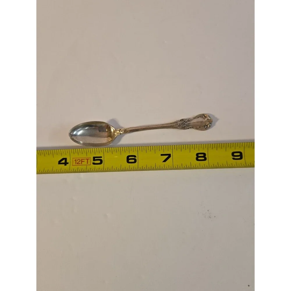Vintage Towle Old Master Sterling Silver Demitasse Spoon 11.57g